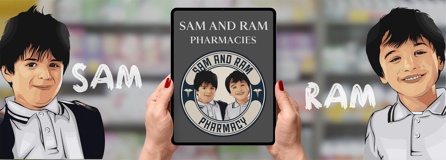 Sam and Ram Pharmacies promo